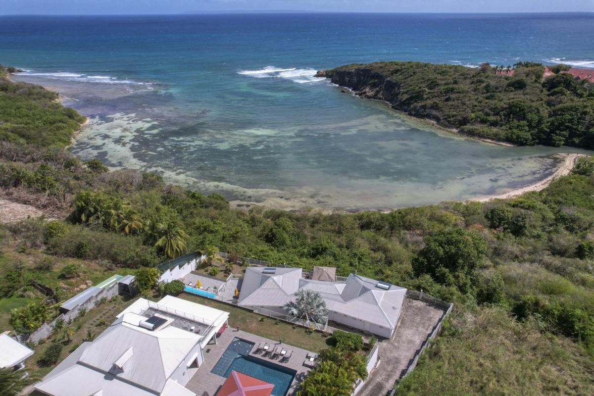 6.Location villa piscine vue mer Saint François Guadeloupe_Vue mer